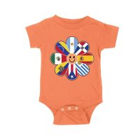 Bold Hispanic Heritage Month T-Shirt: Celebrate with Pride and Color Unisex Baby Jersey