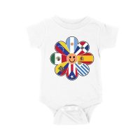 Bold Hispanic Heritage Month T-Shirt: Celebrate with Pride and Color Unisex Baby Jersey