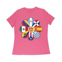 Bold Hispanic Heritage Month T-Shirt: Celebrate with Pride and Color Women Relaxed