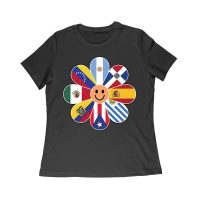 Bold Hispanic Heritage Month T-Shirt: Celebrate with Pride and Color Women Relaxed – Viva Party
