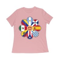 Bold Hispanic Heritage Month T-Shirt: Celebrate with Pride and Color Women Relaxed