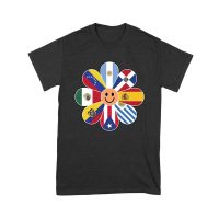 Bold Hispanic Heritage Month T-Shirt: Celebrate with Pride and Color Unisex Youth – Viva Party