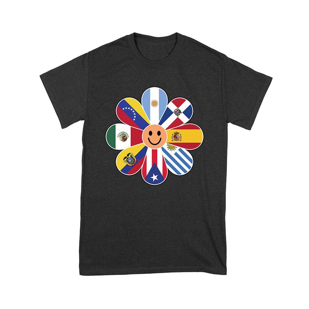His-16_Y-Black.jpg Bold Hispanic Heritage Month T-Shirt: Celebrate With Pride And Color Unisex Youth – Viva Party