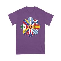 Bold Hispanic Heritage Month T-Shirt: Celebrate with Pride and Color Unisex Youth