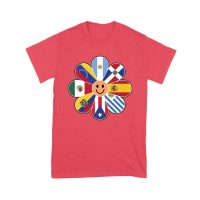 Bold Hispanic Heritage Month T-Shirt: Celebrate with Pride and Color Unisex Youth
