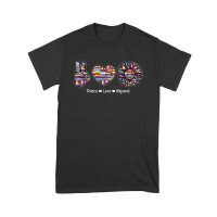 Empowering Hispanic Heritage Month T-Shirt: Peace Love Hispanic Design Unisex Youth – Viva Party