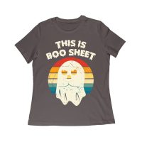 Funny Retro 'This Is Boo Sheet' Halloween Ghost T-Shirt