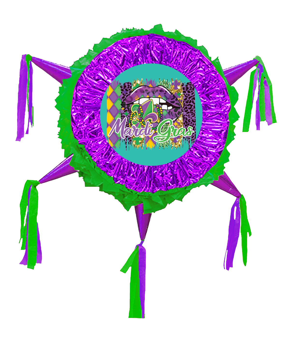 Mardi Gras Pinata Mardi Gras Pinata, 24 Inch – Viva Party