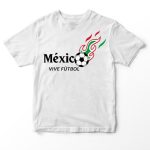 Mexico Flaming Soccer Ball T-Shirt