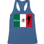 Mexico Flag Soccer Player T-Shirt