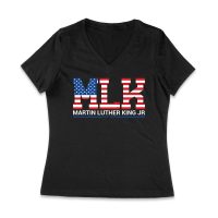 Inspirational Dream Quote T-Shirt - Motivational Design for Equality and Unity Women Jersey V-Neck – Viva Party