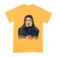Shocked Expression Olivia Rodrigo T-Shirt with Bold Hoodie Look Unisex Adult