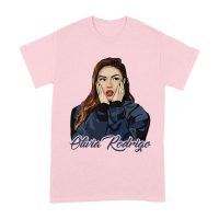 Shocked Expression Olivia Rodrigo T-Shirt with Bold Hoodie Look Unisex Adult