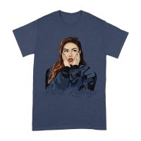 Shocked Expression Olivia Rodrigo T-Shirt with Bold Hoodie Look Unisex Adult