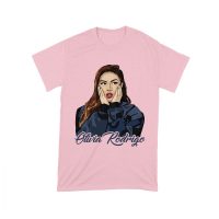 Shocked Expression Olivia Rodrigo T-Shirt with Bold Hoodie Look Unisex Toddler