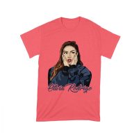 Shocked Expression Olivia Rodrigo T-Shirt with Bold Hoodie Look Unisex Toddler