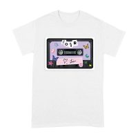 SOUR Cassette Tape Olivia Rodrigo T-Shirt with Butterflies and Notes Unisex Adult