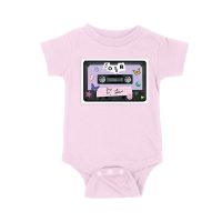 SOUR Cassette Tape Olivia Rodrigo T-Shirt with Butterflies and Notes Unisex Baby Jersey