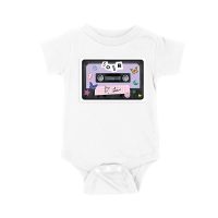 SOUR Cassette Tape Olivia Rodrigo T-Shirt with Butterflies and Notes Unisex Baby Jersey