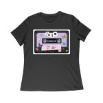 SOUR Cassette Tape Olivia Rodrigo T-Shirt with Butterflies and Notes Women Relaxed – Viva Party
