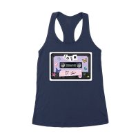 SOUR Cassette Tape Olivia Rodrigo T-Shirt with Butterflies and Notes Women's Racerback Tank Top