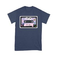 SOUR Cassette Tape Olivia Rodrigo T-Shirt with Butterflies and Notes Unisex Youth