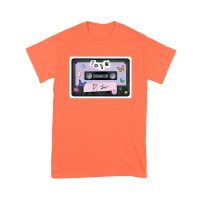 SOUR Cassette Tape Olivia Rodrigo T-Shirt with Butterflies and Notes Unisex Youth