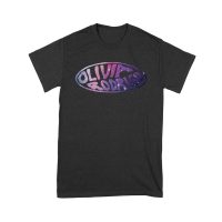 Oval Olivia Rodrigo T-Shirt with Glitter Style Retro Lettering Unisex Youth – Viva Party