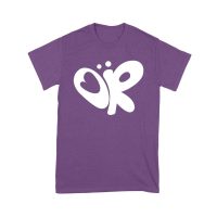 Minimalist OR Logo Olivia Rodrigo T-Shirt in Bold Black Modern Style Unisex Youth