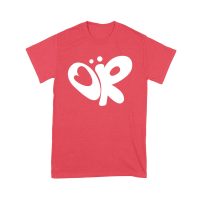 Minimalist OR Logo Olivia Rodrigo T-Shirt in Bold Black Modern Style Unisex Youth