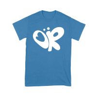 Minimalist OR Logo Olivia Rodrigo T-Shirt in Bold Black Modern Style Unisex Youth