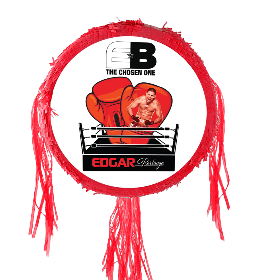 Peb-04.Png 22-Inch Edgar Berlanga Pinata - &Amp;Quot;The Chosen One&Amp;Quot; With Red Boxing Gloves – Viva Party