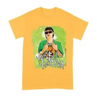 Peso-Pluma Streetwear Style Graphic T-Shirt with Green Watercolor Background ? Trendy Urban Look Unisex Adult