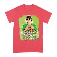 Peso-Pluma Streetwear Style Graphic T-Shirt with Green Watercolor Background ? Trendy Urban Look Unisex Adult
