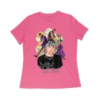 Peso-Pluma Banda Graphic T-Shirt ? Latin Trio with Trumpet, Guitar & Double Bass ? Musical Art Tee Women Relaxed