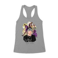 Peso-Pluma Banda Graphic T-Shirt ? Latin Trio with Trumpet, Guitar & Double Bass ? Musical Art Tee Women's Racerback Tank Top