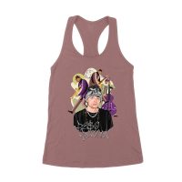 Peso-Pluma Banda Graphic T-Shirt ? Latin Trio with Trumpet, Guitar & Double Bass ? Musical Art Tee Women's Racerback Tank Top