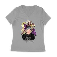 Peso-Pluma Banda Graphic T-Shirt ? Latin Trio with Trumpet, Guitar & Double Bass ? Musical Art Tee Women Jersey V-Neck