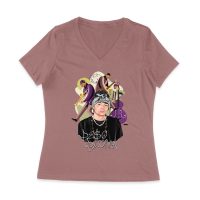 Peso-Pluma Banda Graphic T-Shirt ? Latin Trio with Trumpet, Guitar & Double Bass ? Musical Art Tee Women Jersey V-Neck