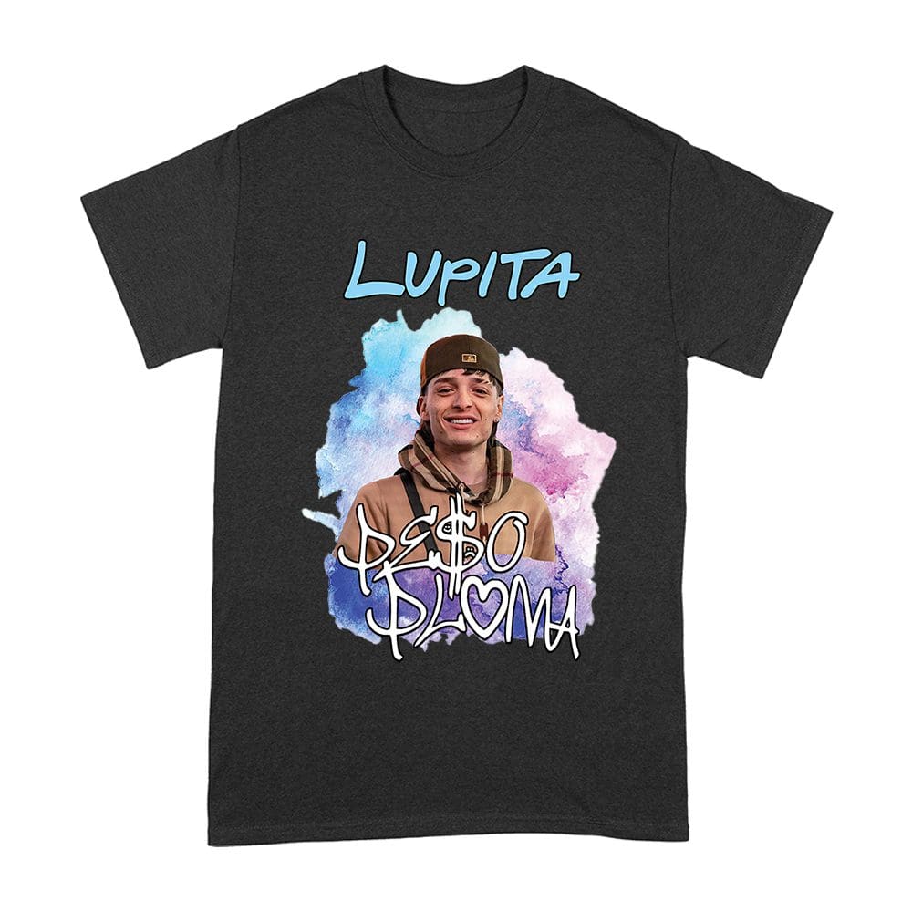 Ppt-05_A-Black.jpg Peso-Pluma Lupita Style Graphic Tee ? Inspired Latin Music Streetwear For Fans Unisex Adult – Viva Party