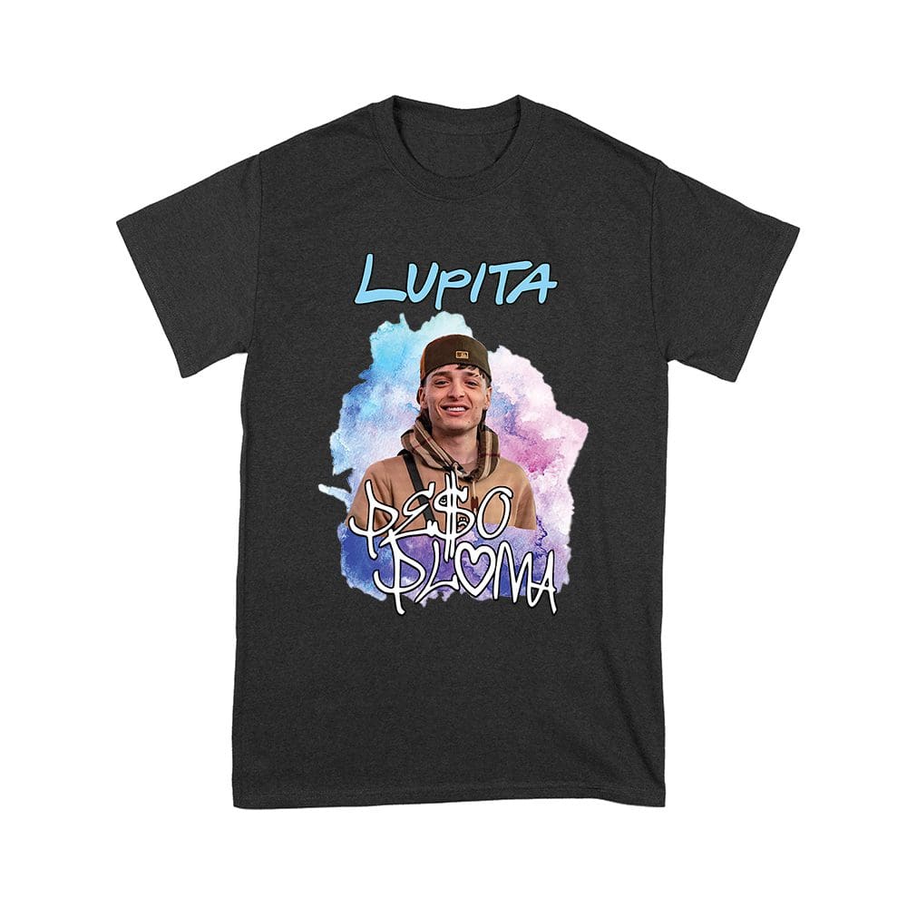 Ppt-05_Y-Black.jpg Peso-Pluma Lupita Style Graphic Tee ? Inspired Latin Music Streetwear For Fans Unisex Youth – Viva Party