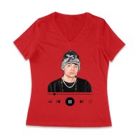 Peso-Pluma Music Graphic Tee ? Music Player Inspired Latin Streetwear Shirt Women Jersey V-Neck