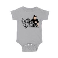 Peso-Pluma Silvery Letters Graphic Tee ? Shiny Urban Latin Music Shirt for Stylish Fans Unisex Baby Jersey