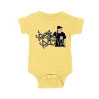 Peso-Pluma Silvery Letters Graphic Tee ? Shiny Urban Latin Music Shirt for Stylish Fans Unisex Baby Jersey