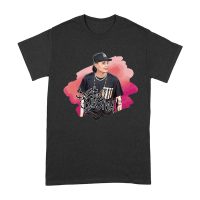 Peso-Pluma Graphic Tee - Latin Urban Music Style with Red Artistic Patch Design Unisex Adult – Viva Party