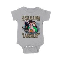 Peso-Pluma & LaDobleP Graphic Tee ? Bold Design with Artist Images and Text Elements Unisex Baby Jersey