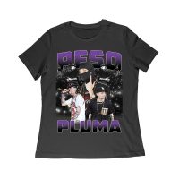 Peso-Pluma Graphic Tee - Striking Latin Artist Design with Iconic Visuals Women Relaxed – Viva Party