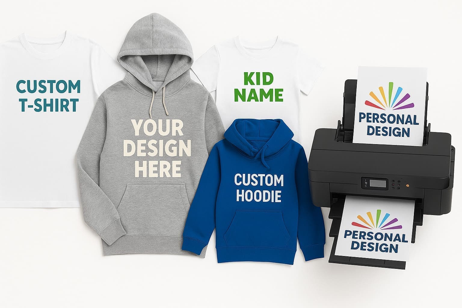 Personalize Apparels.