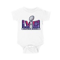 Limited Edition Super Bowl LVIII Las Vegas Football Fan T-Shirt ? Ultimate Game Day Apparel for Sports Lovers & Collectors Unisex Baby Jersey