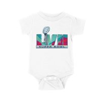 Exclusive Super Bowl LVIII Las Vegas Football Fan T-Shirt ? Must-Have Game Day Apparel for True Sports Enthusiasts & Collectors Unisex Baby Jersey